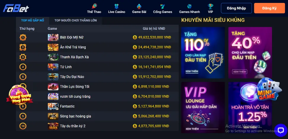 Tải ứng dụng bắn cá SOVIP để chơi mọi lúc mọi nơi